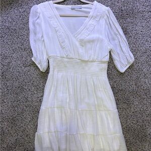 Cute casual white dress S/M